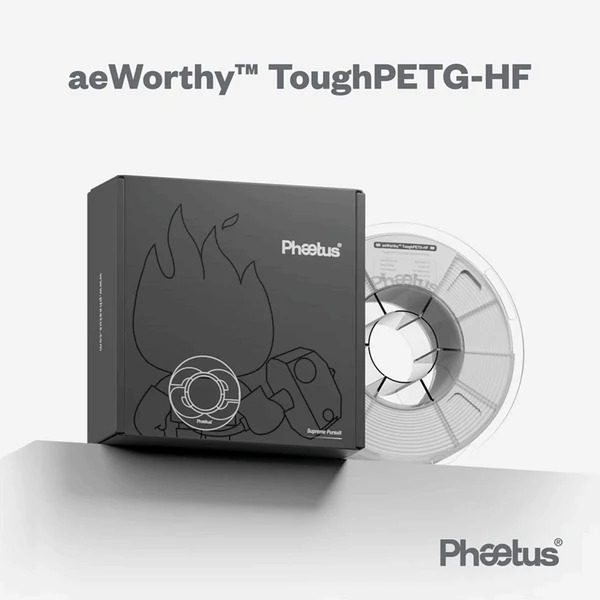 PHAETUS aeWorthy ToughPETG-HF Filament - 1kg - Image 2