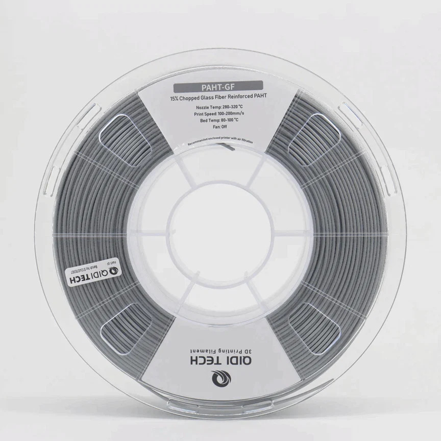 QIDI PAHT-GF High-Temp Glass Fibre Nylon Filament – 1KG