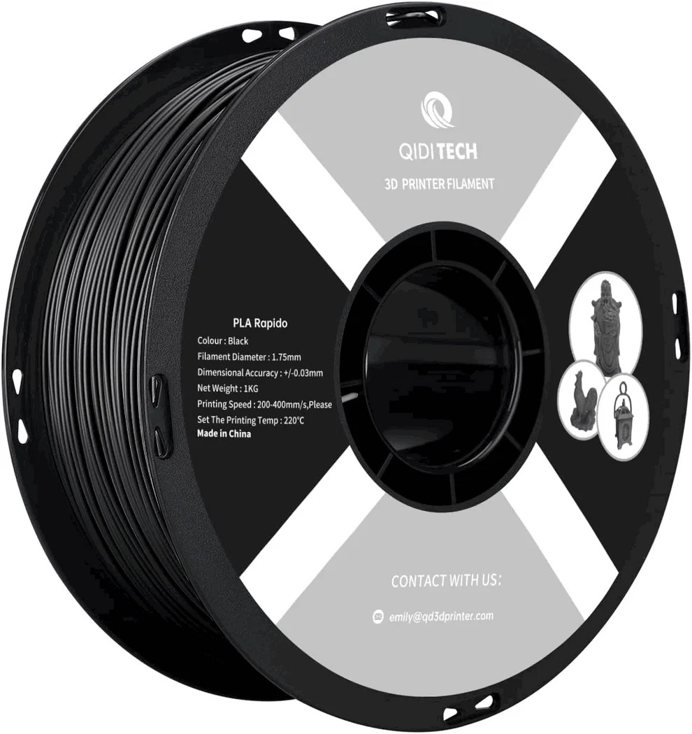 QIDI Tech PLA Rapido High-Speed 3D Printer Filament – 1.75mm