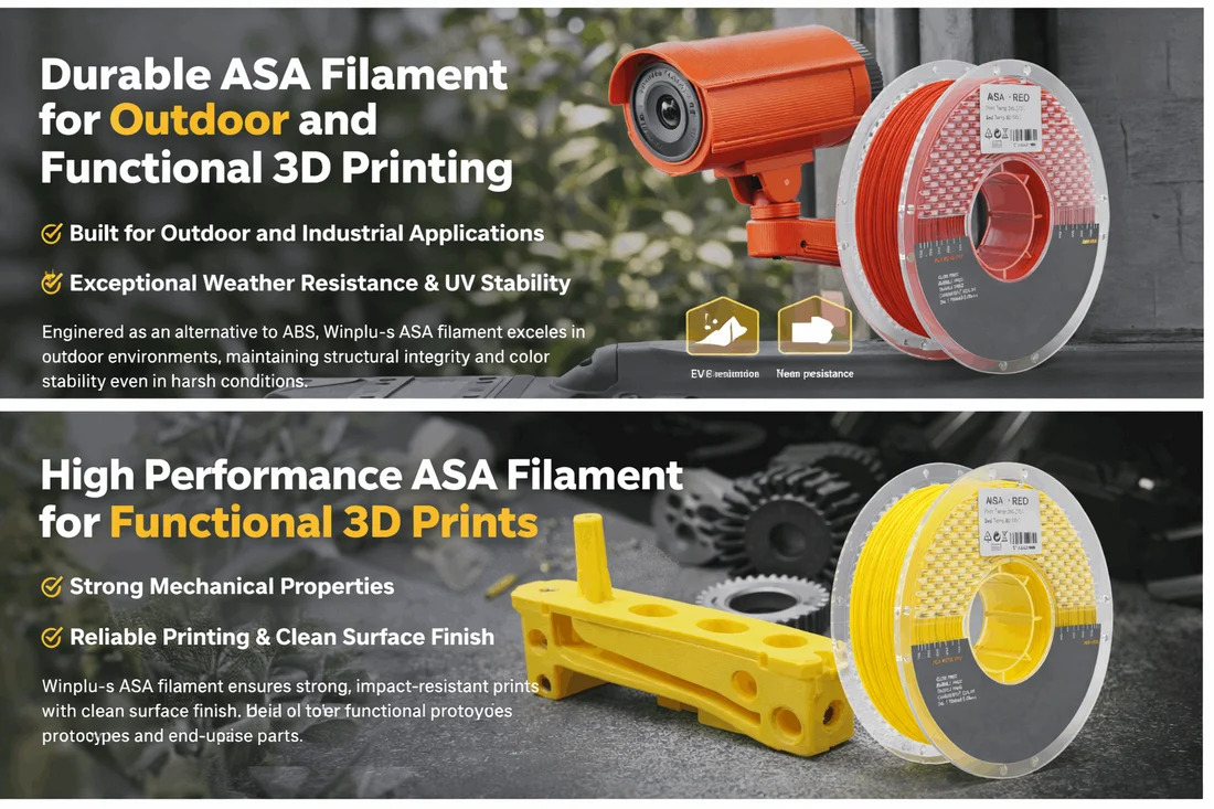 Winplu_s ASA – 3D Printer Filament 1kg - Image 3