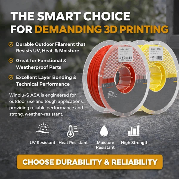 Winplu_s ASA – 3D Printer Filament 1kg - Image 2