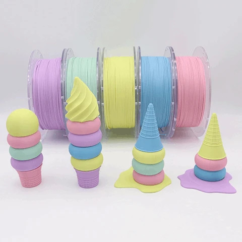 Winplu_s PLA Pastel Matte 3D Printer Filament – 1kg - Image 2