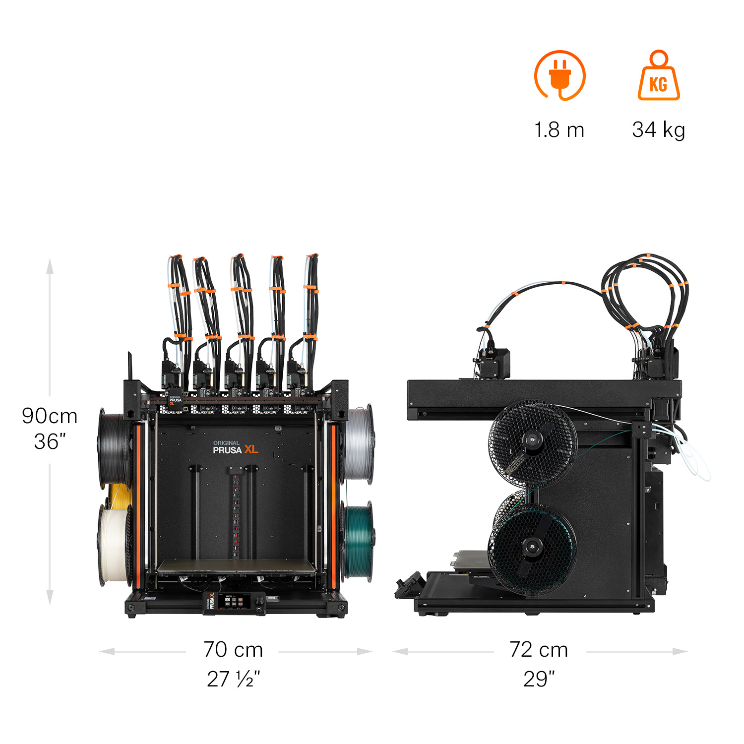Original Prusa XL 3D Printer - Image 2
